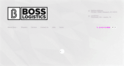 Desktop Screenshot of bosslgx.com